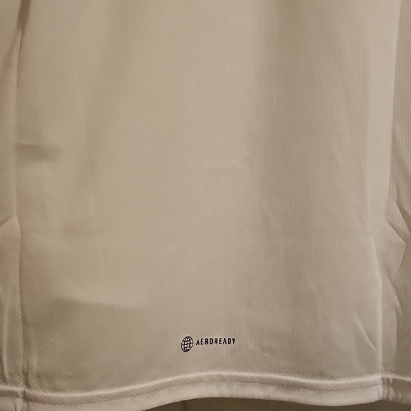Adidas‎ White Short Sleeve Tee with Logo - Picture 4 of 7